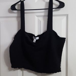 Smocked Sweetheart Cami Crop Top